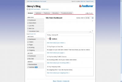FeedBurner BlogStats