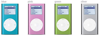 Nuovi iPod Mini