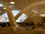 La nuova chiesa di San Pio - interno