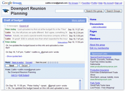 Google Groups Beta 02