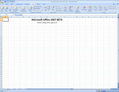Microsoft Excel 2007 Beta 1 05